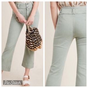 Anthropologie Pilcro and the letterpress high rise flare denim 30 (W32 X L25.5)